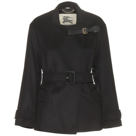 Burberry London Black Heronsby Wool Short Jacket - Picture 1 of 9